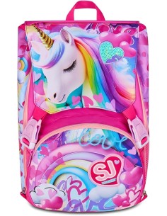 ZAINI: vendita online SJ Gang, Zaino Scuola Estensibile Big, Fucsia, 24 L, 27x39x16 cm, Con Ali a Scomparsa, Bambina, Scuola ...