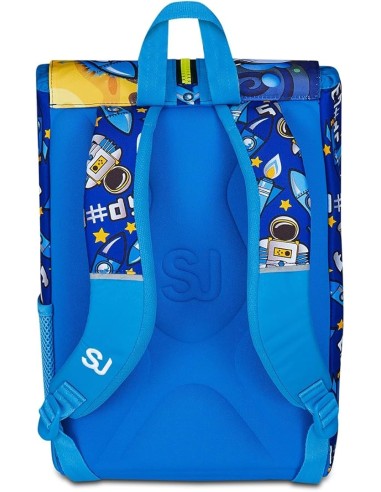 ZAINI: vendita online SJ Gang, Zaino Scuola Estensibile Big, Blu, 24 L, 27x39x16 cm, Con Fiamme a Scomparsa, Bambino, Scuola ...