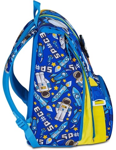 ZAINI: vendita online SJ Gang, Zaino Scuola Estensibile Big, Blu, 24 L, 27x39x16 cm, Con Fiamme a Scomparsa, Bambino, Scuola ...