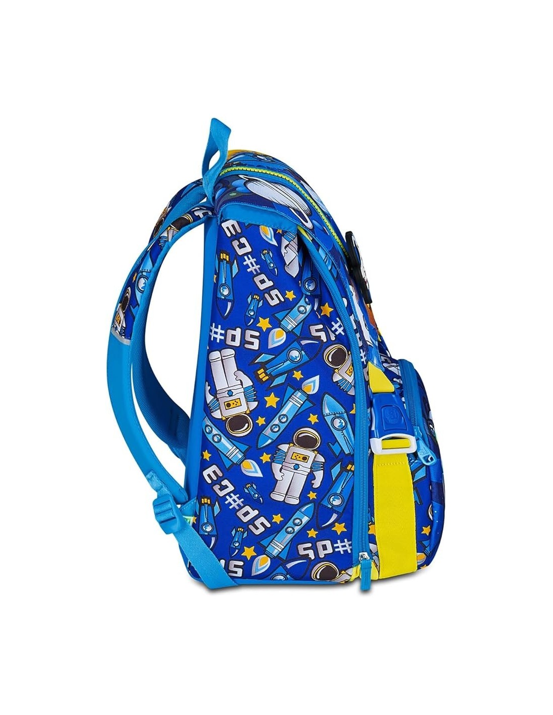 ZAINI: vendita online SJ Gang, Zaino Scuola Estensibile Big, Blu, 24 L, 27x39x16 cm, Con Fiamme a Scomparsa, Bambino, Scuola ...