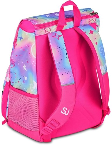 ZAINI: vendita online SJ Gang, Zaino Scuola Estensibile Big, Fucsia, 24 L, 27x39x16 cm, Occhi LED Interattivi, Bambina, Scuol...