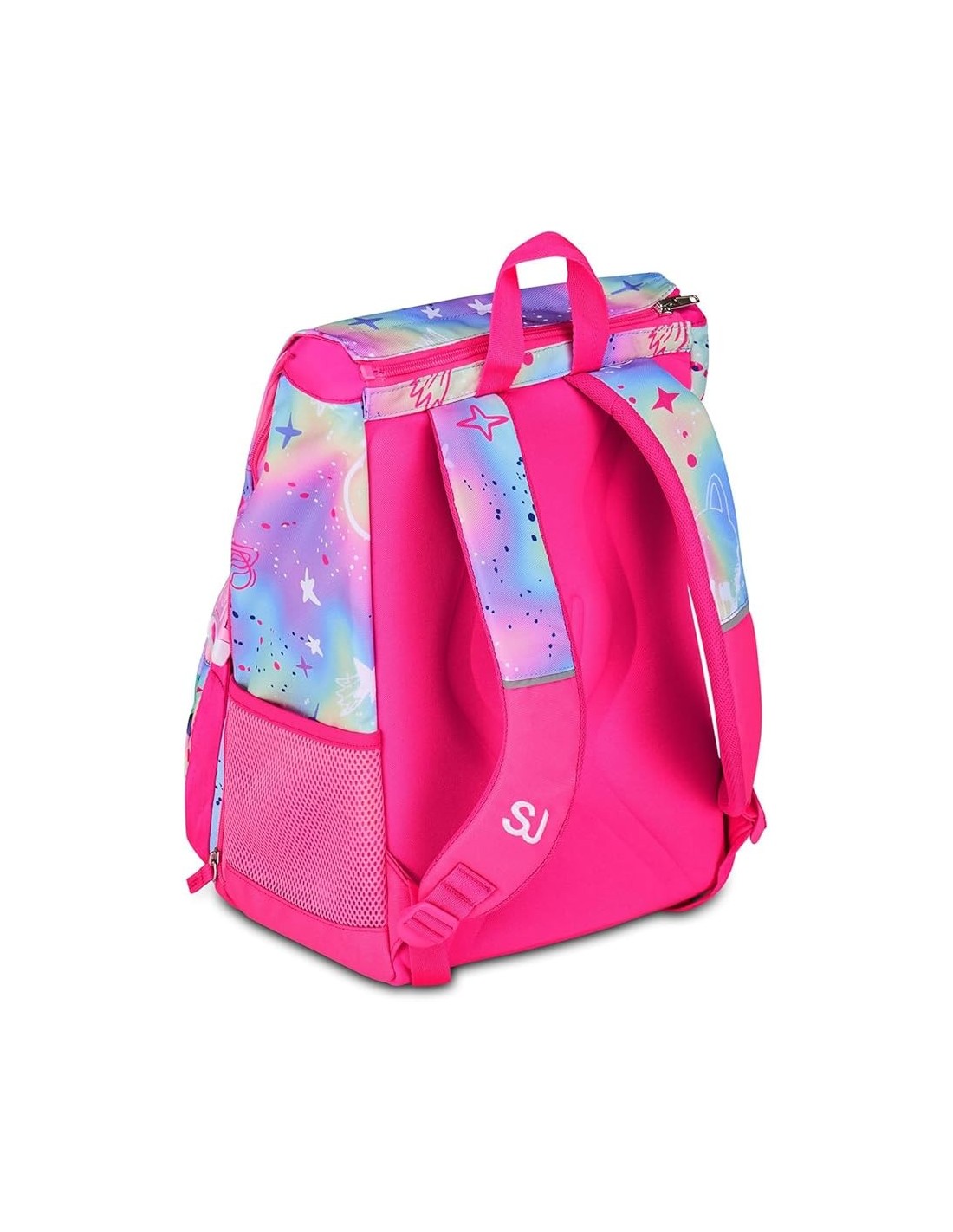 ZAINI: vendita online SJ Gang, Zaino Scuola Estensibile Big, Fucsia, 24 L, 27x39x16 cm, Occhi LED Interattivi, Bambina, Scuol...