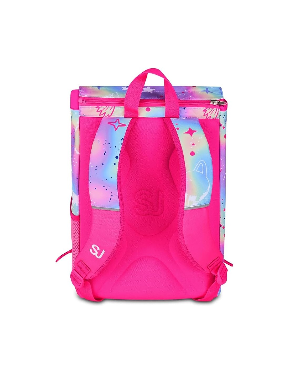 ZAINI: vendita online SJ Gang, Zaino Scuola Estensibile Big, Fucsia, 24 L, 27x39x16 cm, Occhi LED Interattivi, Bambina, Scuol...