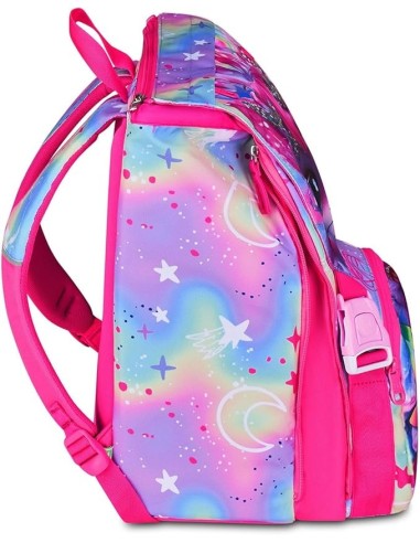 ZAINI: vendita online SJ Gang, Zaino Scuola Estensibile Big, Fucsia, 24 L, 27x39x16 cm, Occhi LED Interattivi, Bambina, Scuol...