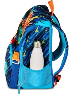 ZAINI: vendita online SJ Gang, Zaino Scuola Estensibile Big, Blu, 24 L, 27x39x16 cm, Ali a Scomparsa, Bambino, Scuola Element...