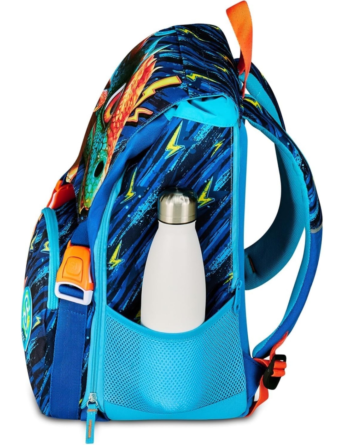 ZAINI: vendita online SJ Gang, Zaino Scuola Estensibile Big, Blu, 24 L, 27x39x16 cm, Ali a Scomparsa, Bambino, Scuola Element...