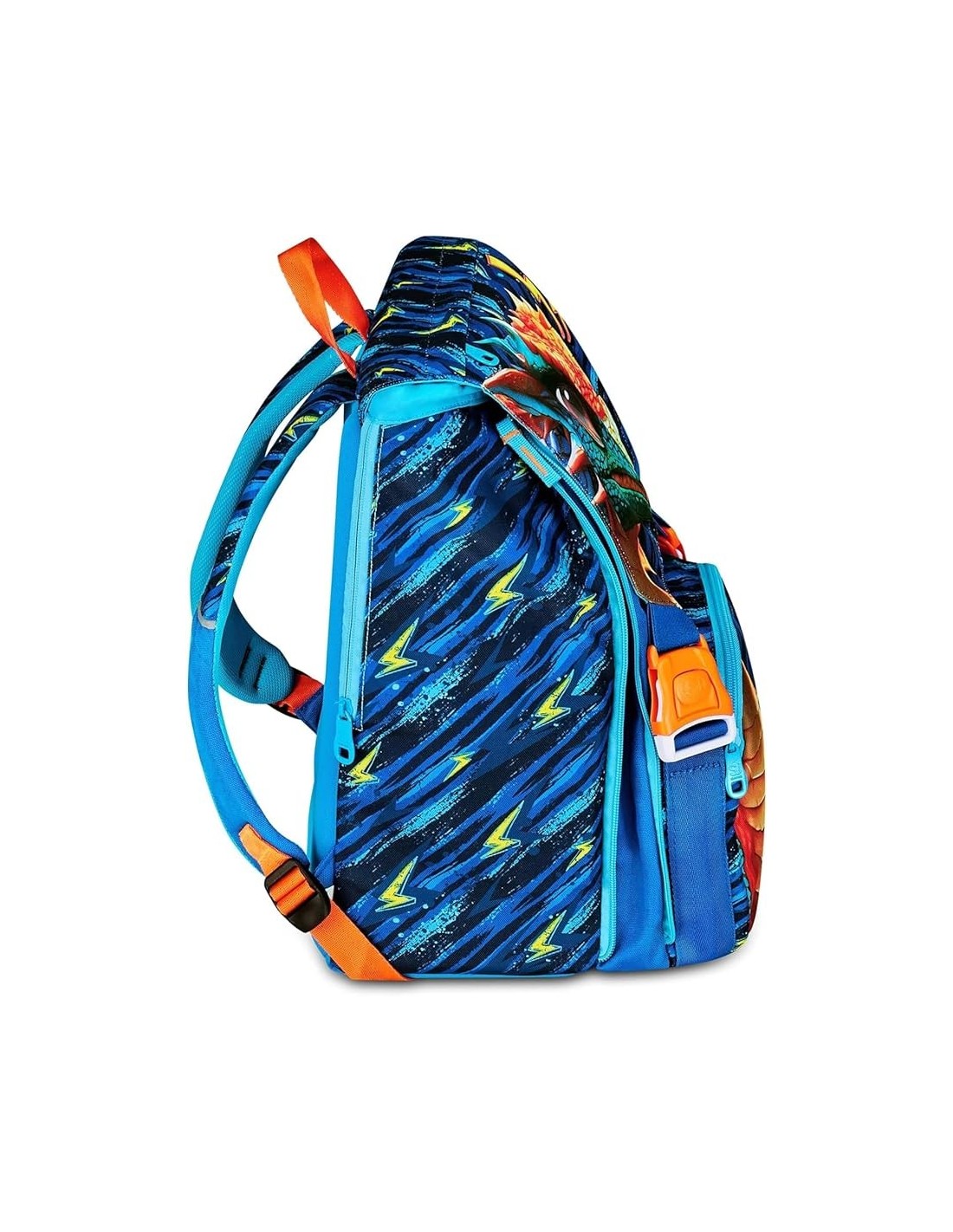 ZAINI: vendita online SJ Gang, Zaino Scuola Estensibile Big, Blu, 24 L, 27x39x16 cm, Ali a Scomparsa, Bambino, Scuola Element...
