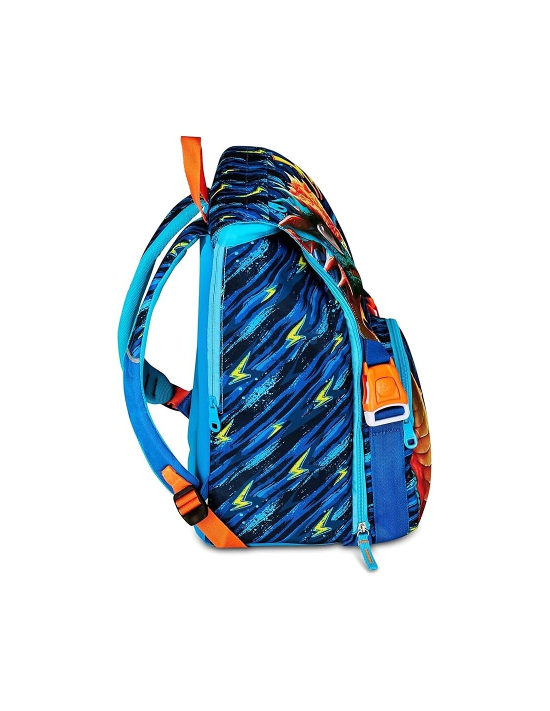 ZAINI: vendita online SJ Gang, Zaino Scuola Estensibile Big, Blu, 24 L, 27x39x16 cm, Ali a Scomparsa, Bambino, Scuola Element...
