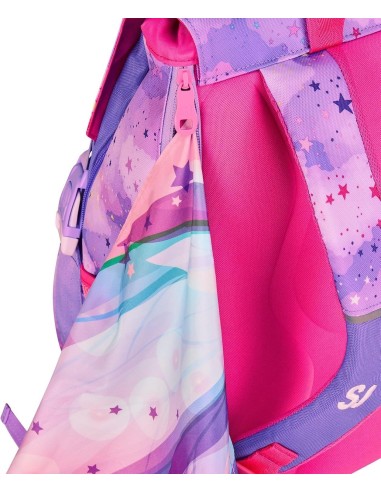 ZAINI: vendita online SJ Gang, Zaino Scuola Estensibile Big, Viola, 24 L, 27x39x16 cm, Ali a Scomparsa, Bambina, Scuola Eleme...