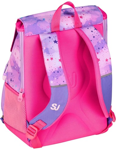 ZAINI: vendita online SJ Gang, Zaino Scuola Estensibile Big, Viola, 24 L, 27x39x16 cm, Ali a Scomparsa, Bambina, Scuola Eleme...