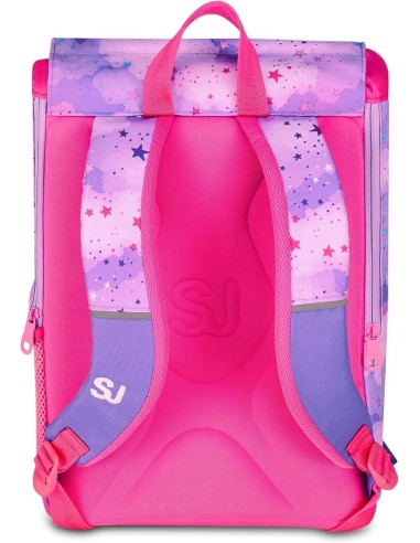 ZAINI: vendita online SJ Gang, Zaino Scuola Estensibile Big, Viola, 24 L, 27x39x16 cm, Ali a Scomparsa, Bambina, Scuola Eleme...