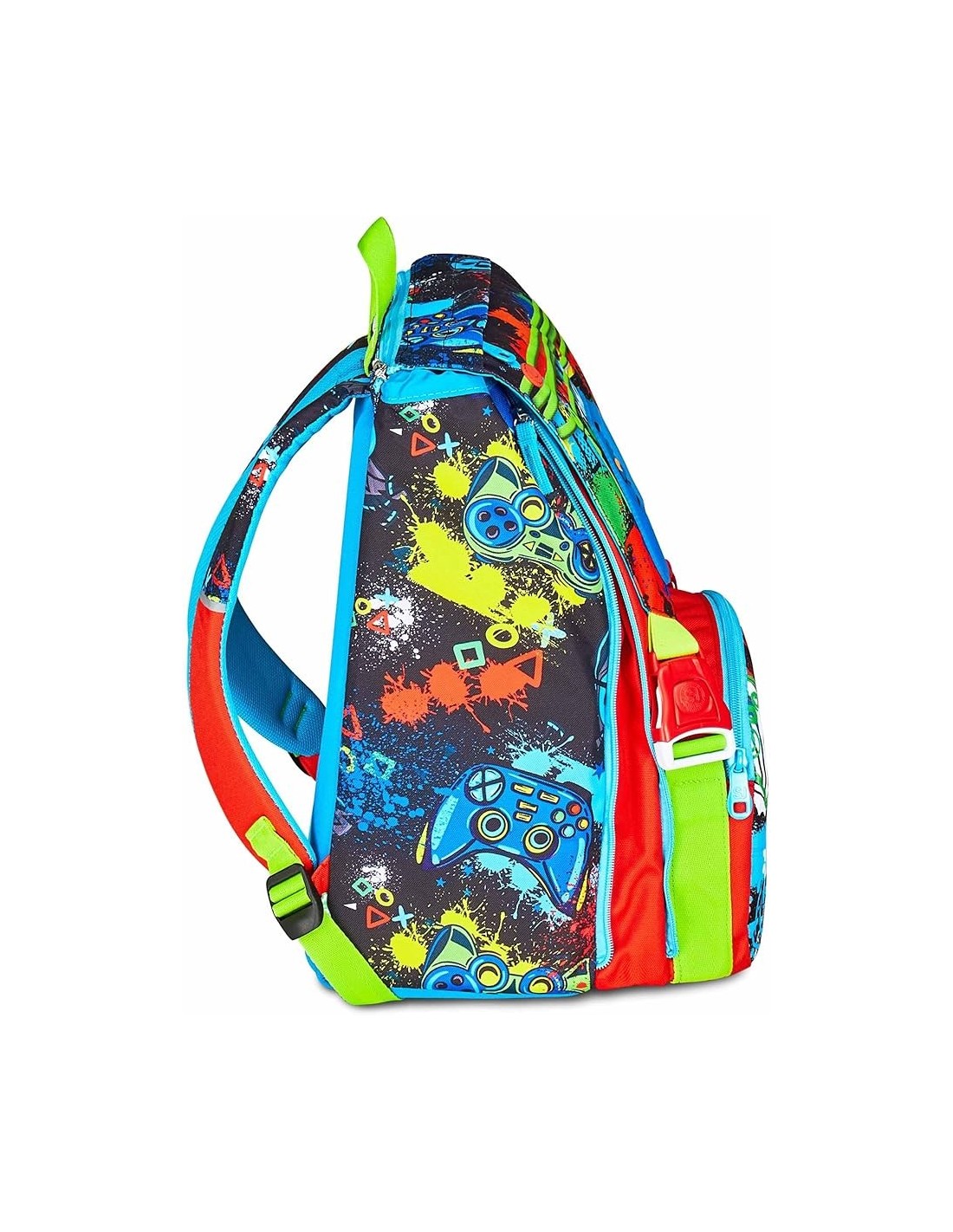 ZAINI: vendita online SJ GANG, STYLE JAM GANG, Zaino Scuola Estensibile, Divisorio Interno, Tasca LED Joystick, 24 L, Zaino E...