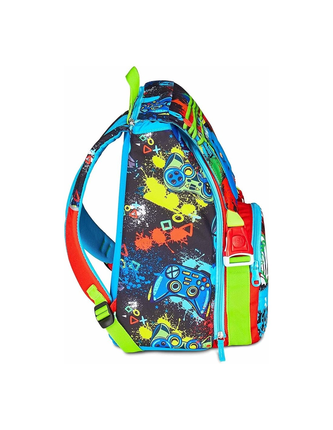 ZAINI: vendita online SJ GANG, STYLE JAM GANG, Zaino Scuola Estensibile, Divisorio Interno, Tasca LED Joystick, 24 L, Zaino E...