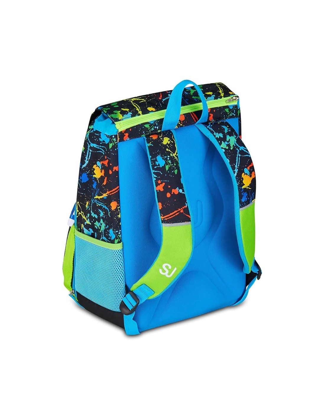 ZAINI: vendita online SJ GANG, STYLE JAM GANG, Zaino Scuola Estensibile, Nero, Divisorio Interno, Occhi LED, 24 L, Zaino Elem...