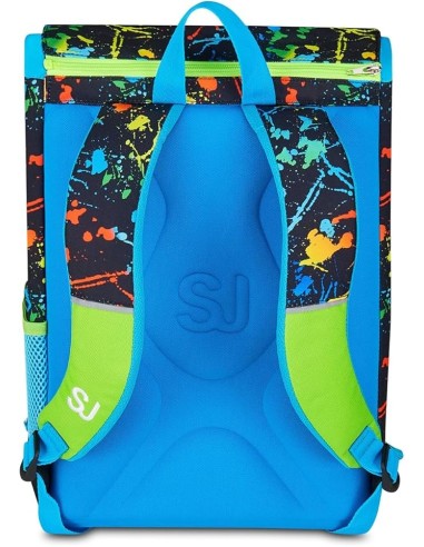 ZAINI: vendita online SJ GANG, STYLE JAM GANG, Zaino Scuola Estensibile, Nero, Divisorio Interno, Occhi LED, 24 L, Zaino Elem...
