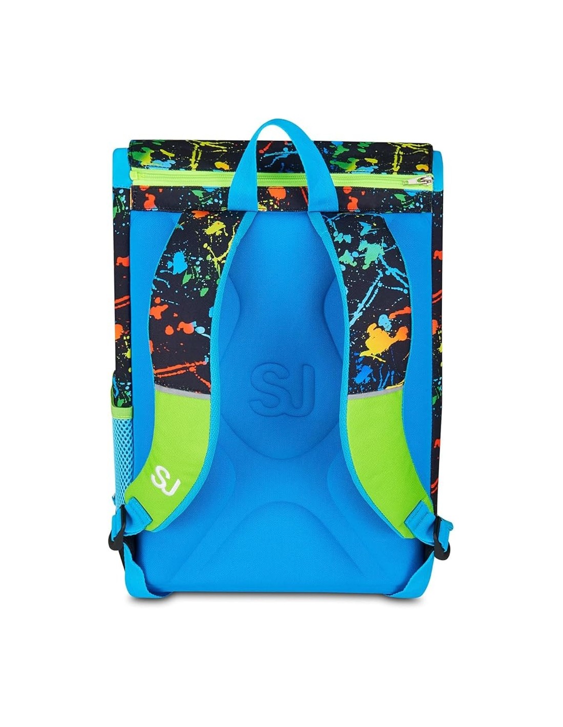 ZAINI: vendita online SJ GANG, STYLE JAM GANG, Zaino Scuola Estensibile, Nero, Divisorio Interno, Occhi LED, 24 L, Zaino Elem...
