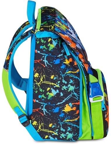 ZAINI: vendita online SJ GANG, STYLE JAM GANG, Zaino Scuola Estensibile, Nero, Divisorio Interno, Occhi LED, 24 L, Zaino Elem...