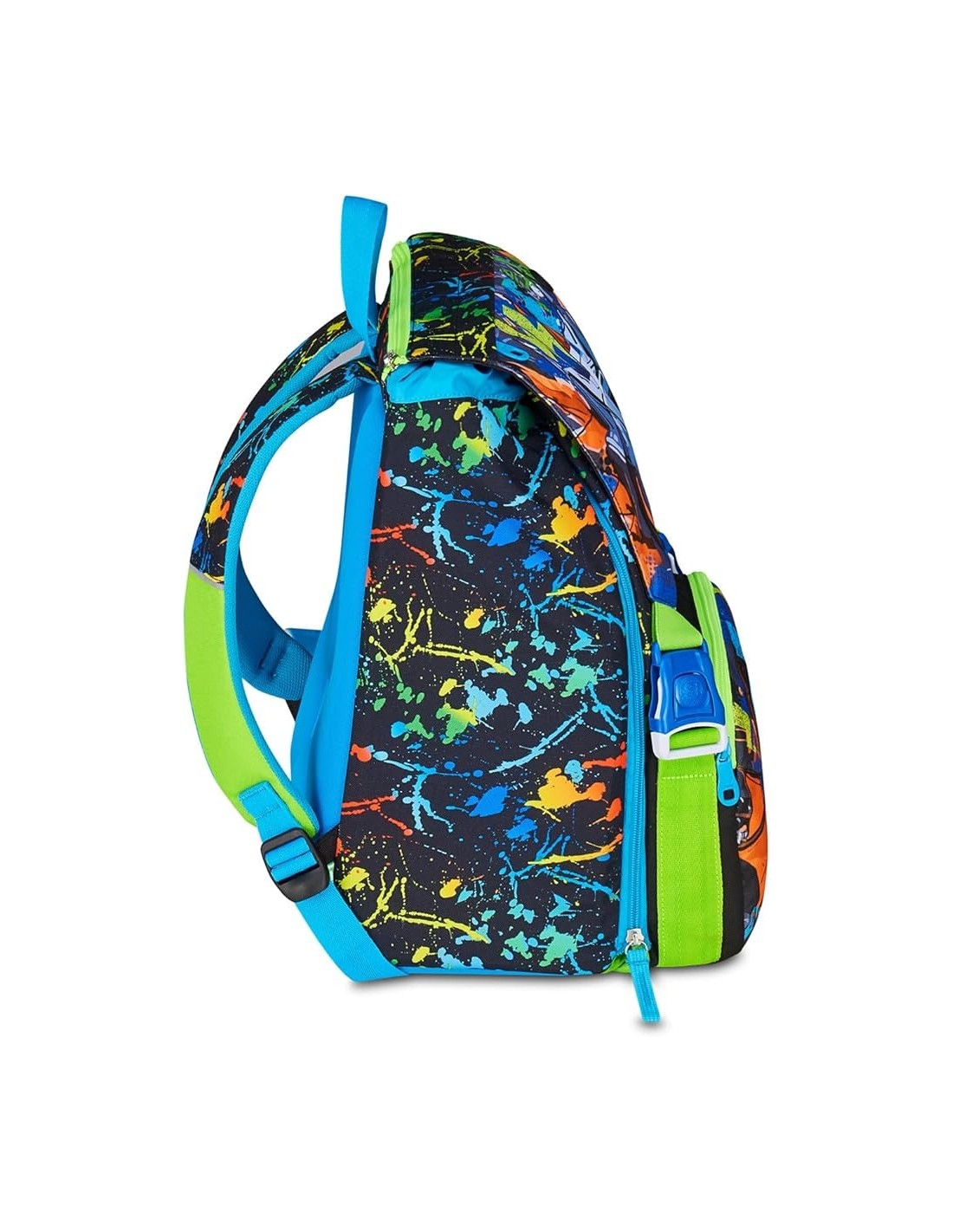 ZAINI: vendita online SJ GANG, STYLE JAM GANG, Zaino Scuola Estensibile, Nero, Divisorio Interno, Occhi LED, 24 L, Zaino Elem...