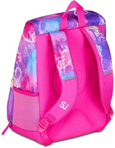 ZAINI: vendita online SJ GANG, STYLE JAM GANG, Zaino Scuola Estensibile, Fucsia, Divisorio Interno, 24 L, Zaino Elementare, Z...