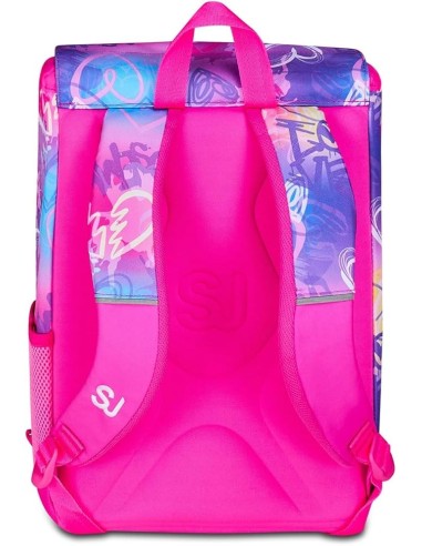ZAINI: vendita online SJ GANG, STYLE JAM GANG, Zaino Scuola Estensibile, Fucsia, Divisorio Interno, 24 L, Zaino Elementare, Z...