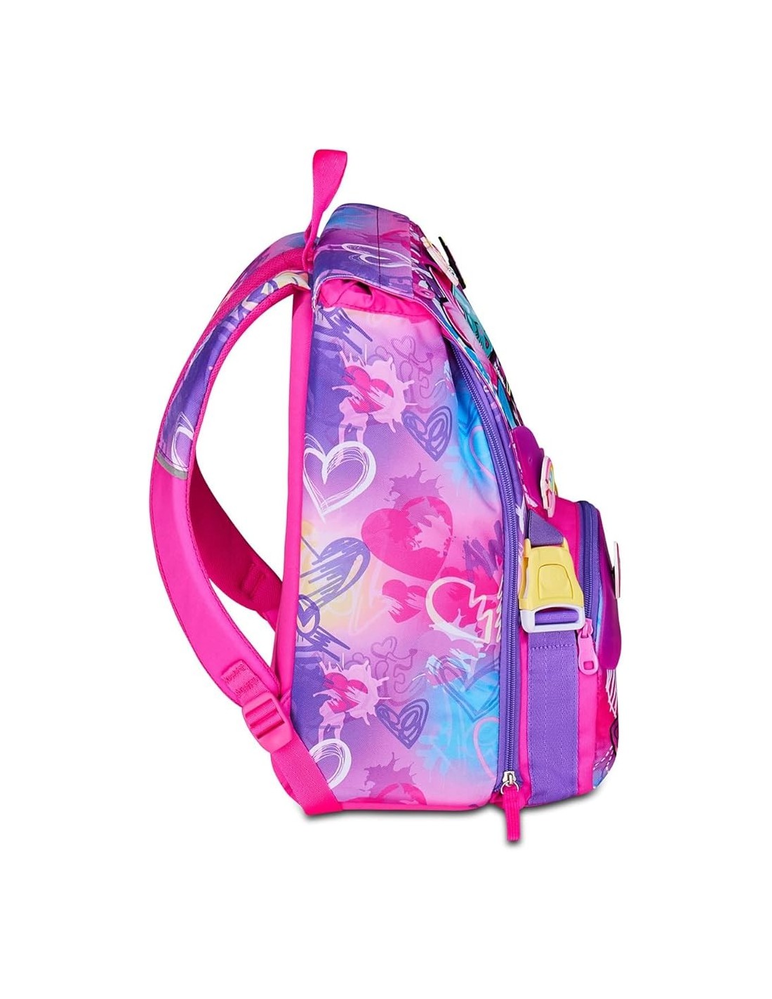 ZAINI: vendita online SJ GANG, STYLE JAM GANG, Zaino Scuola Estensibile, Fucsia, Divisorio Interno, 24 L, Zaino Elementare, Z...