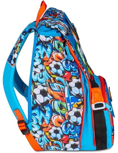 ZAINI: vendita online SJ GANG, STYLE JAM GANG, Zaino Scuola Estensibile Big, Divisorio Interno, Tasca Borraccia, 24 L, Zaino ...