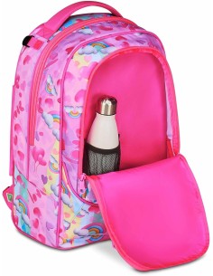 ZAINI: vendita online SJ GANG, STYLE JAM GANG, Trolley Scuola Jack 3 Ruote, Fucsia, Carrello Sganciabile, 33 L, Zaino Element...
