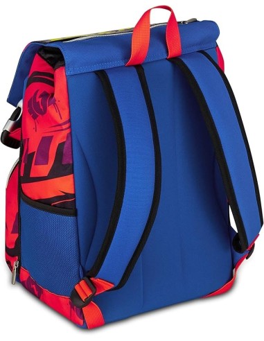 ZAINI: vendita online Seven, Sonic, Zaino Scuola Doppio Scomparto Estensibile, Blu, Divisorio Interno, 24/27 L, Zaino Element...