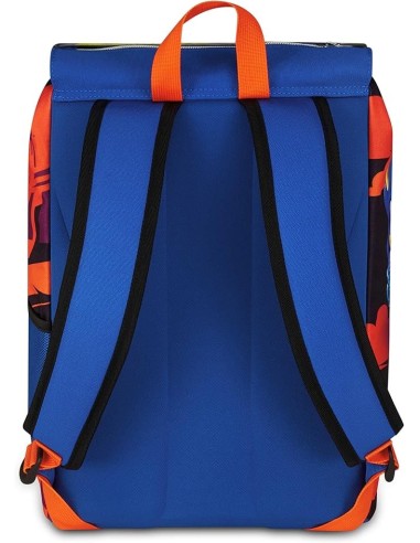 ZAINI: vendita online Seven, Sonic, Zaino Scuola Doppio Scomparto Estensibile, Blu, Divisorio Interno, 24/27 L, Zaino Element...