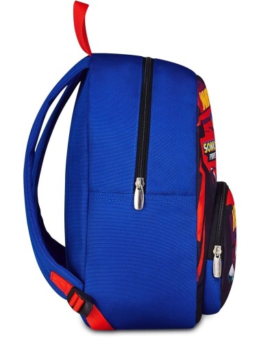 ZAINI: vendita online Seven, Sonic, Zainetto Asilo, Blu, Tasca Frontale Zip, Tasca Borraccia, 14 L, Zaino Bambino, Asilo, Tem...
