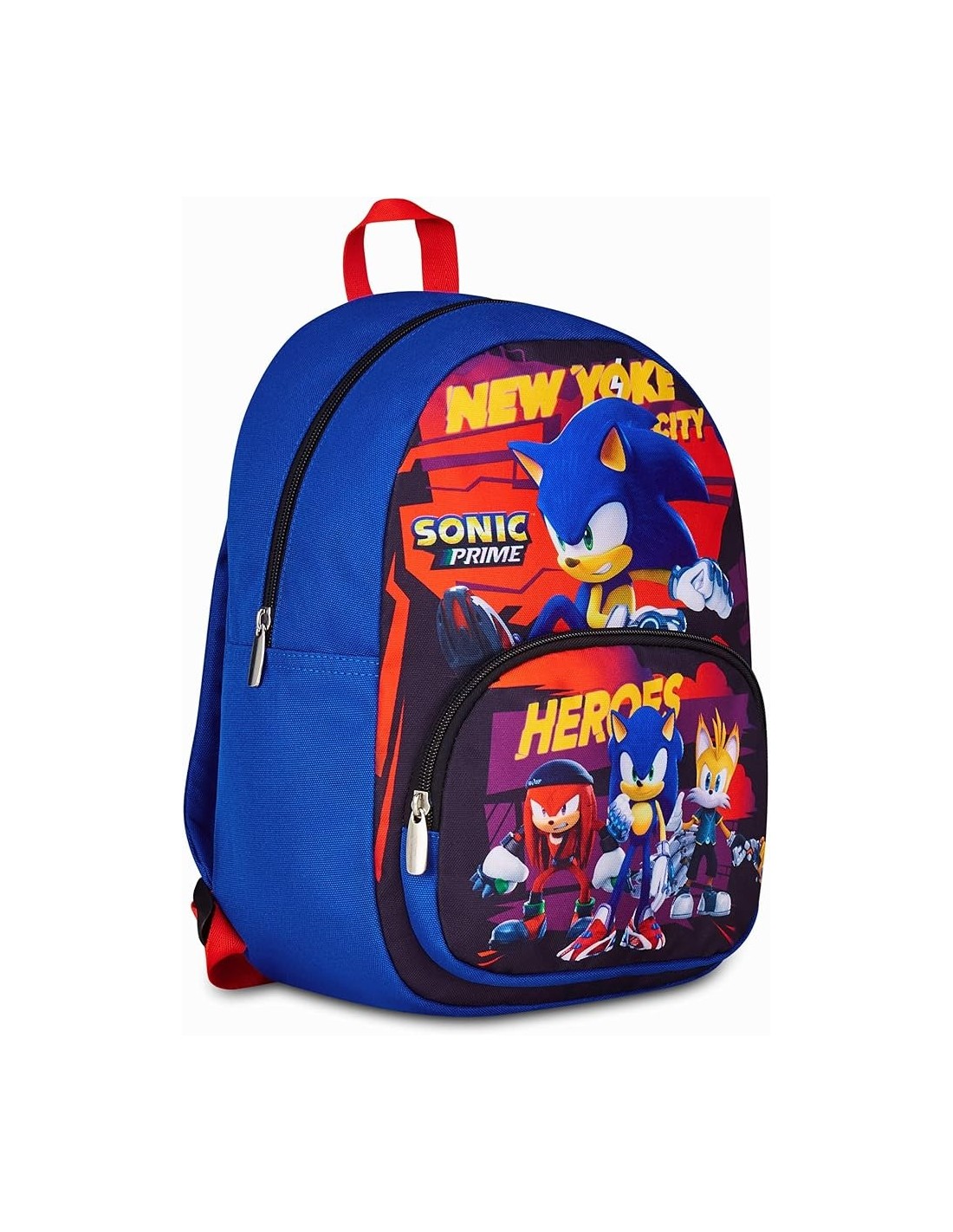 ZAINI: vendita online Seven, Sonic, Zainetto Asilo, Blu, Tasca Frontale Zip, Tasca Borraccia, 14 L, Zaino Bambino, Asilo, Tem...
