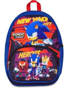 ZAINI: vendita online Seven, Sonic, Zainetto Asilo, Blu, Tasca Frontale Zip, Tasca Borraccia, 14 L, Zaino Bambino, Asilo, Tem...