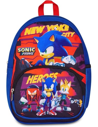 ZAINI: vendita online Seven, Sonic, Zainetto Asilo, Blu, Tasca Frontale Zip, Tasca Borraccia, 14 L, Zaino Bambino, Asilo, Tem...