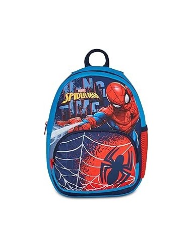 ZAINI: vendita online Seven, Zaino Small Spider-Man, Azzurro, Mono Scomparto, Tasca Borraccia, 14 L, Zaino Bambino, Asilo in ...