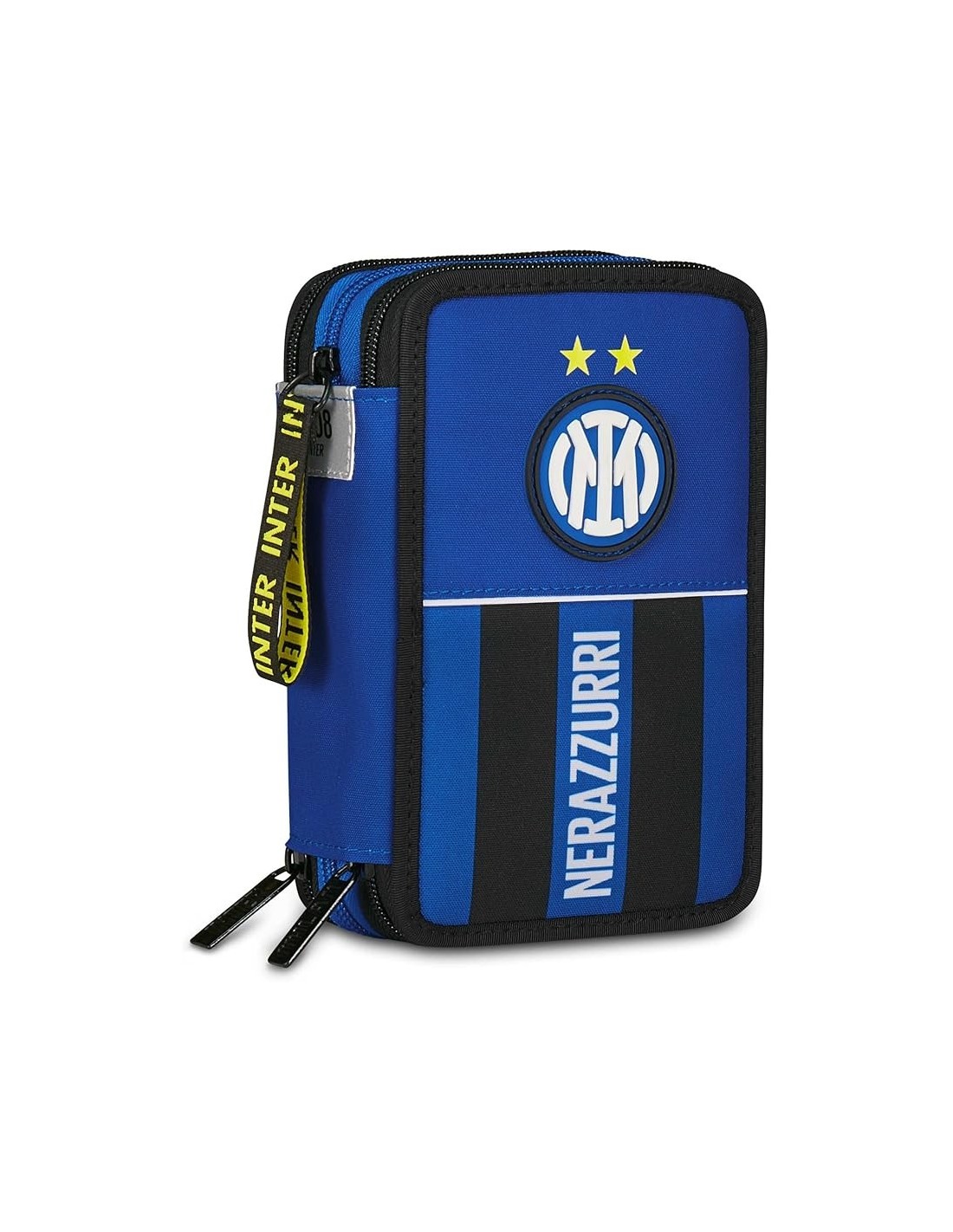 ASTUCCI: vendita online Seven, Astuccio Scuola 3 Zip Inter, Blu, Portapenne Triplo Scomparto, Completo, 45 Pezzi, Scuola Elem...