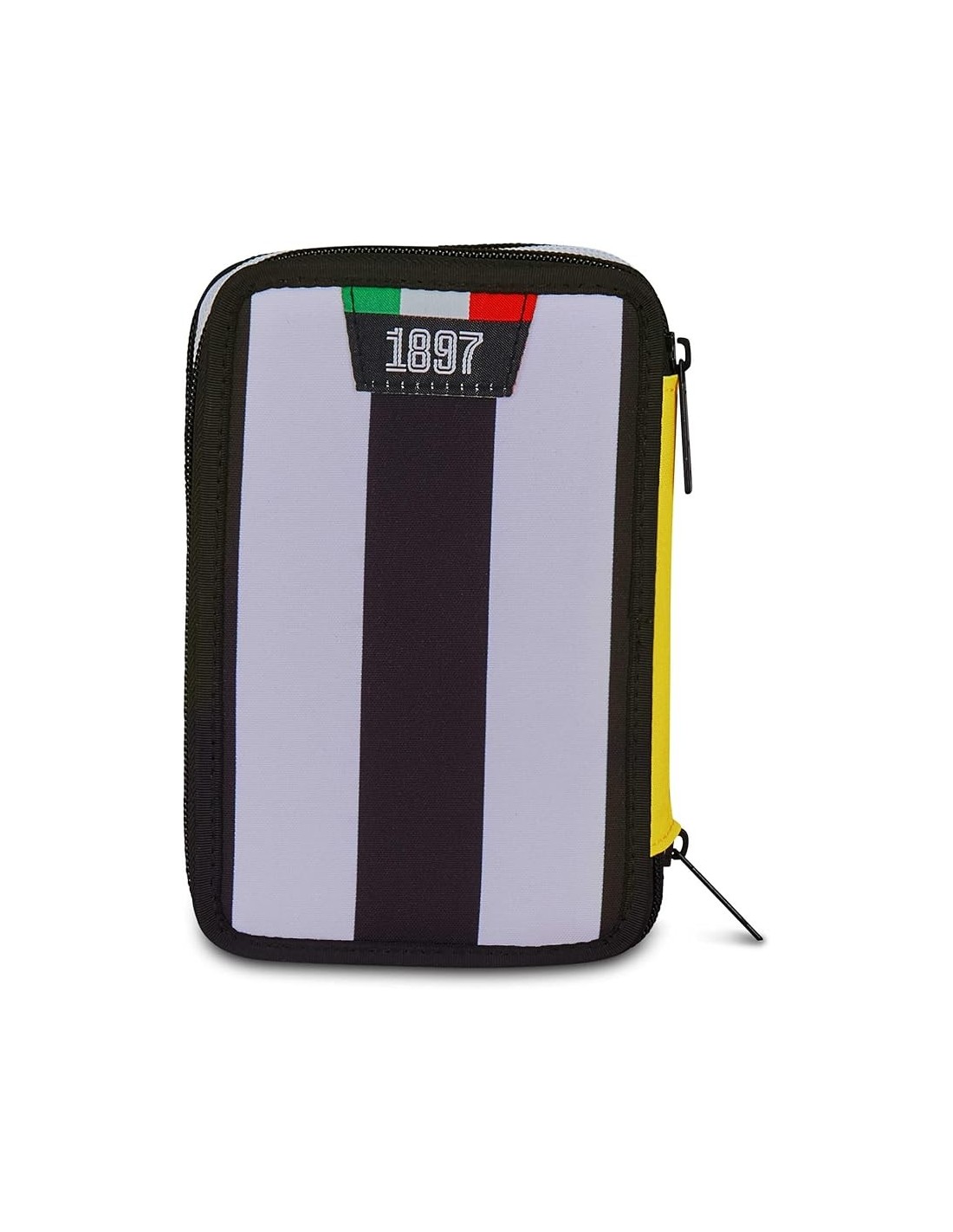 ASTUCCI: vendita online Seven, Juventus, Astuccio 3 Zip, Nero, Portapenne Triplo Scomparto, Penne, Matite, Colori, Scuola Ele...