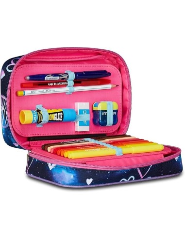 ASTUCCI: vendita online Seven Astuccio Scuola Speed Case, Blu, 13,5x21x6,5 cm, Mono Scomparto, con Plance Amovibili, Penne, M...