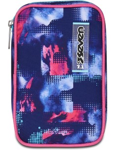 ASTUCCI: vendita online Seven Astuccio Scuola Speed Case, Viola, 13,5x21x6,5 cm, Mono Scomparto, Plance Amovibili, Penne, Mat...