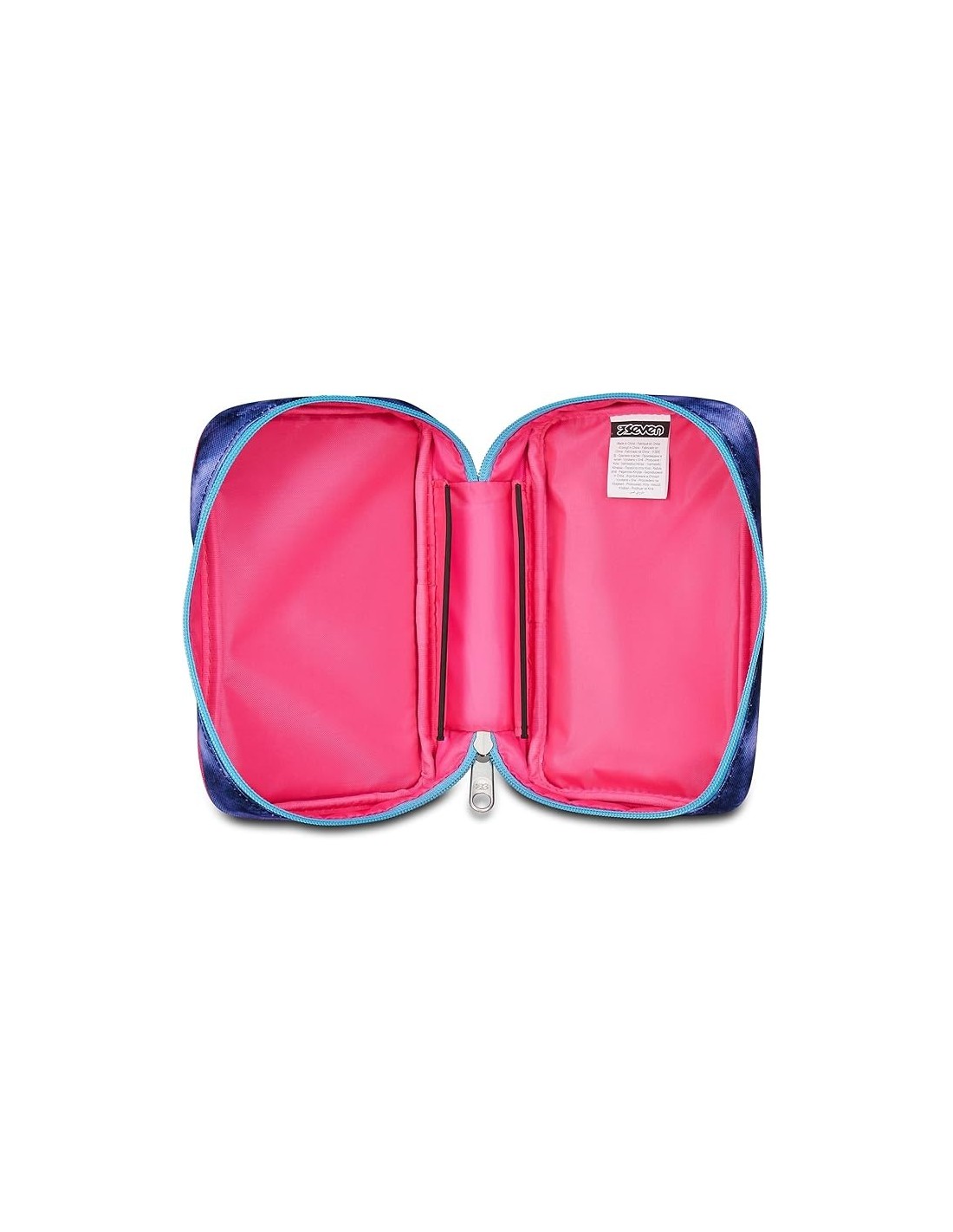ASTUCCI: vendita online Seven Astuccio Scuola Speed Case, Viola, 13,5x21x6,5 cm, Mono Scomparto, Plance Amovibili, Penne, Mat...