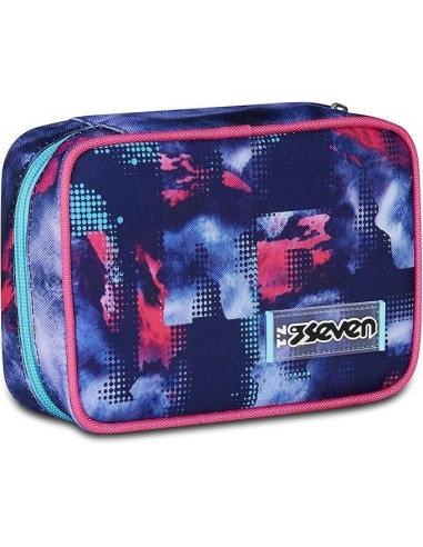 ASTUCCI: vendita online Seven Astuccio Scuola Speed Case, Viola, 13,5x21x6,5 cm, Mono Scomparto, Plance Amovibili, Penne, Mat...