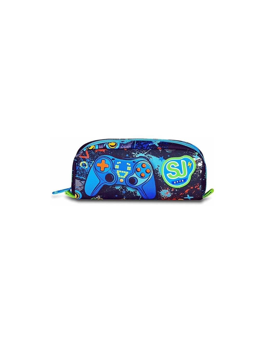 ASTUCCI: vendita online SJ Gang, Style Jam Gang, Portapenne Scuola, Blu, Bustina, 23x8,5x5 cm in offerta