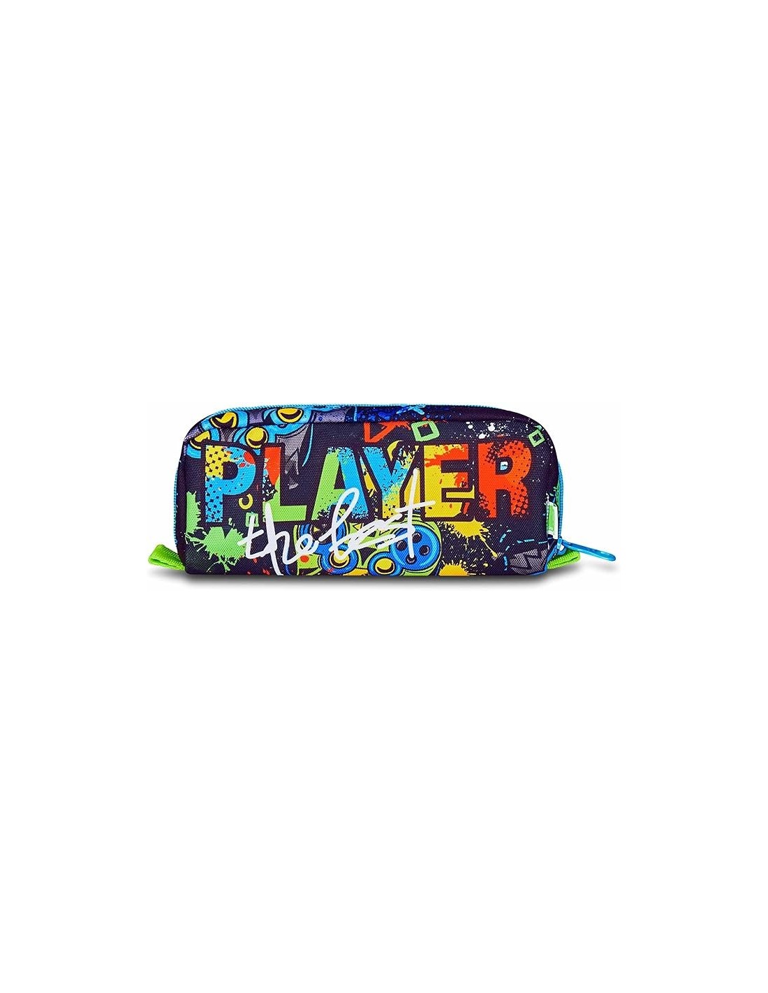 ASTUCCI: vendita online SJ Gang, Style Jam Gang, Portapenne Scuola, Blu, Bustina, 23x8,5x5 cm in offerta