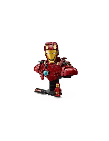 LEGO Marvel Busto Iron Man MK4 con Tony Stark | shopincasa.it