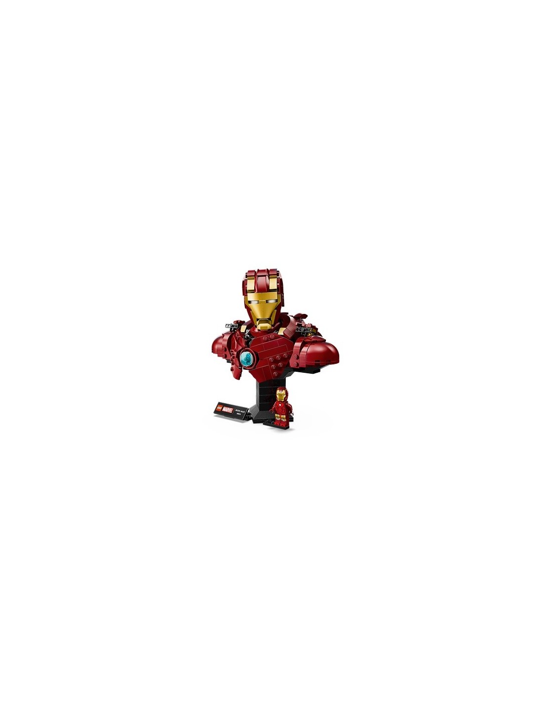 LEGO Marvel Busto Iron Man MK4 con Tony Stark | shopincasa.it