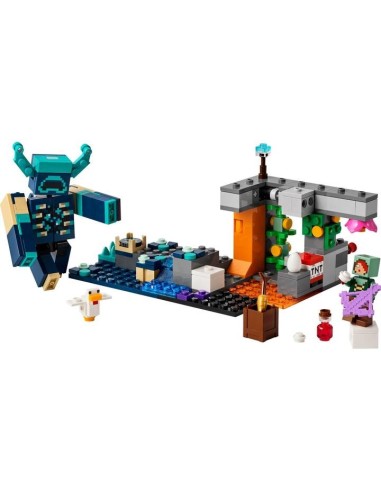 LEGO Minecraft L’Incontro con il Sorvegliante con TNT | shopincasa.it