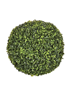 PIANTE: vendita online Sfera di bosso artificiale, verde, diametro 38 cm, polietilene PE, Ø 38 x H. 38 cm, 0.71 Kg in offerta