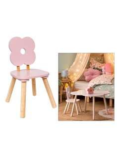 SEDIE: vendita online Sedia Dolce Fiore, Rose, MDF E1/Pine, L. 23 x P. 23 x H. 48 cm in offerta