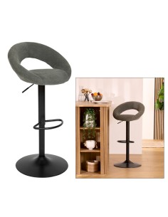SGABELLO BAR 207338B SASHA VERDE H96CM PU/METALLO