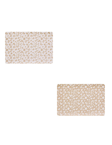 TOVAGLIETTE E TAPPETINI: vendita online Tovaglietta Leopardi, 45 x 30 cm, PU, Blanc, Moka, Assortita in offerta