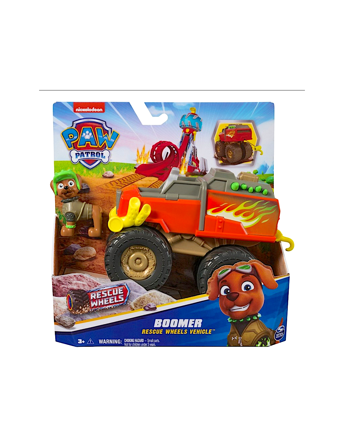 Monster Truck Boomer Paw Patrol con gancio e figura | shopincasa.it